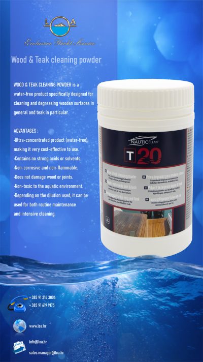 WOOD & TEAK CLEANING POWDER